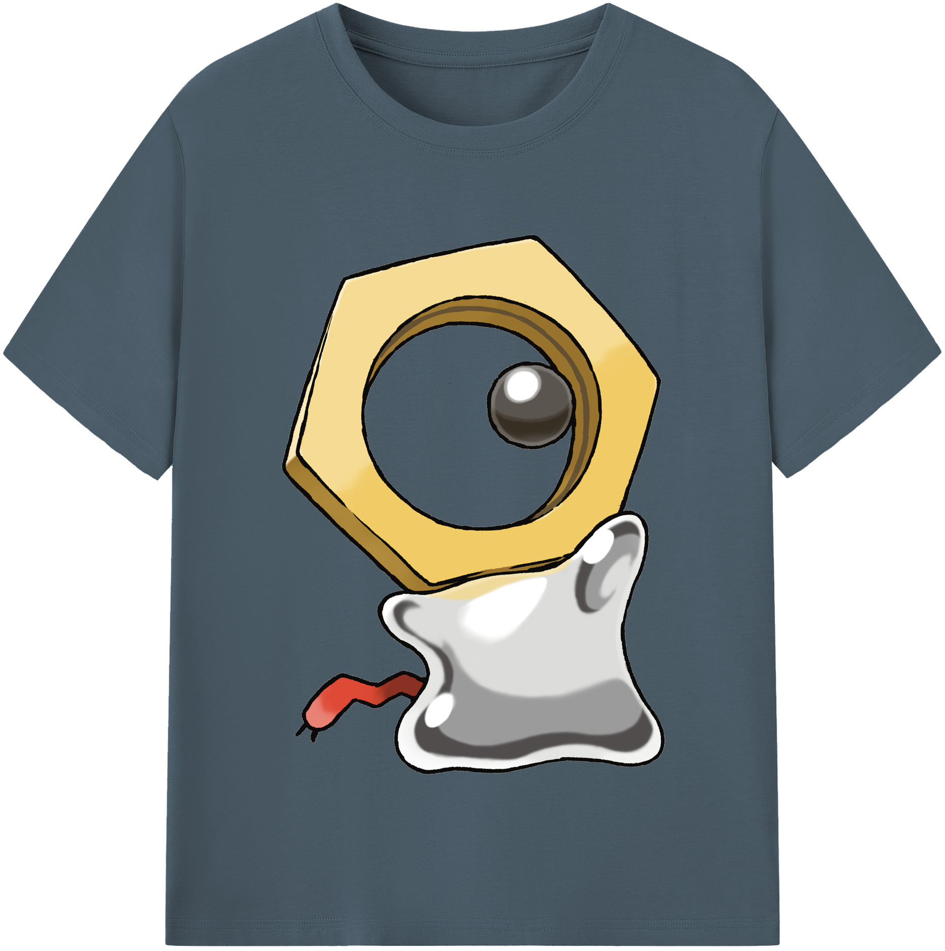 （画像用） ポケットモンスター Pokémon 綿100％半袖Tシャツ（フロントプリント）